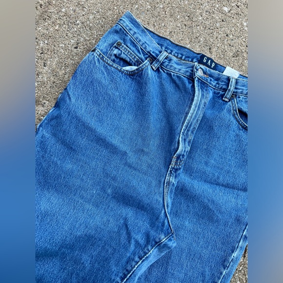 GAP Women's Boyfriend Jeans - Blue - Picture 5 of 10